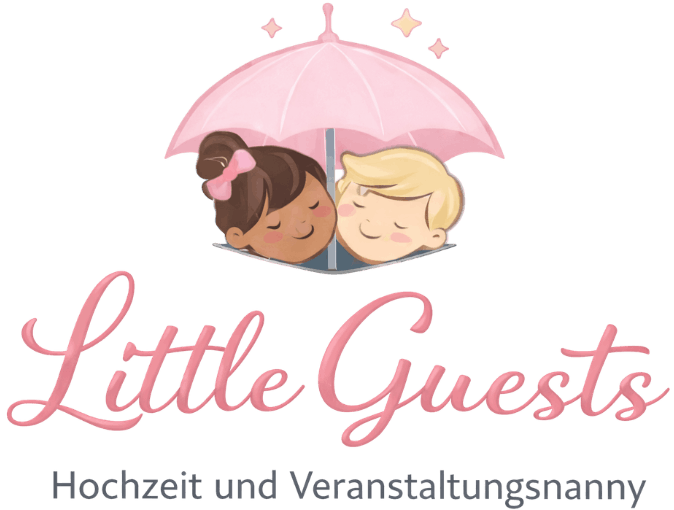 Logo for Little Guests wedding and event nanny services